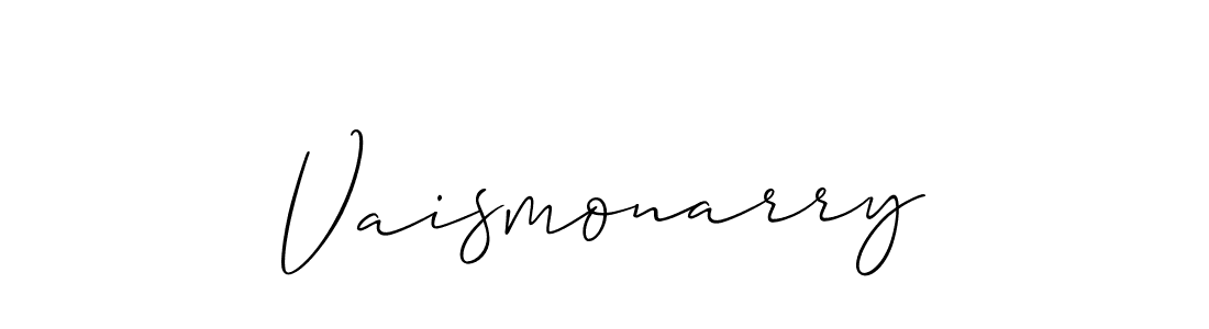 Make a beautiful signature design for name Vaismonarry. Use this online signature maker to create a handwritten signature for free. Vaismonarry signature style 2 images and pictures png
