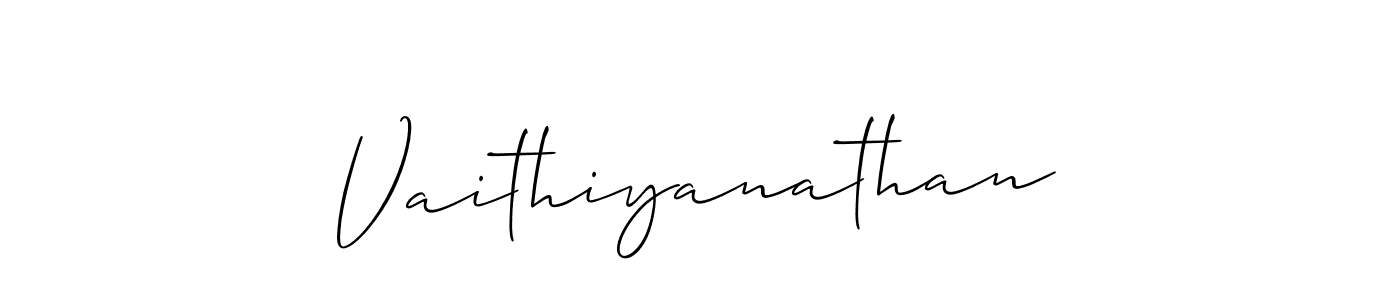 Best and Professional Signature Style for Vaithiyanathan. Allison_Script Best Signature Style Collection. Vaithiyanathan signature style 2 images and pictures png