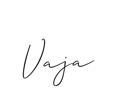 if you are searching for the best signature style for your name Vaja. so please give up your signature search. here we have designed multiple signature styles  using Allison_Script. Vaja signature style 2 images and pictures png