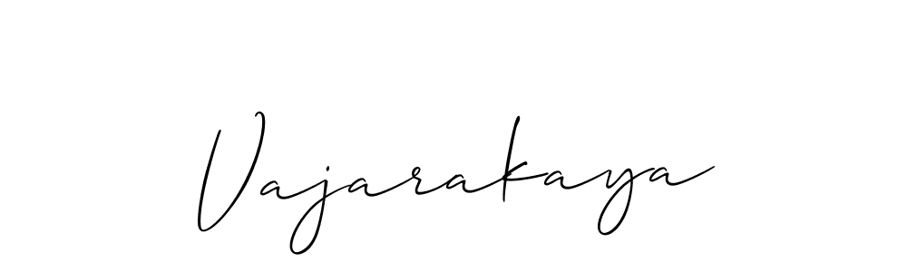 Here are the top 10 professional signature styles for the name Vajarakaya. These are the best autograph styles you can use for your name. Vajarakaya signature style 2 images and pictures png