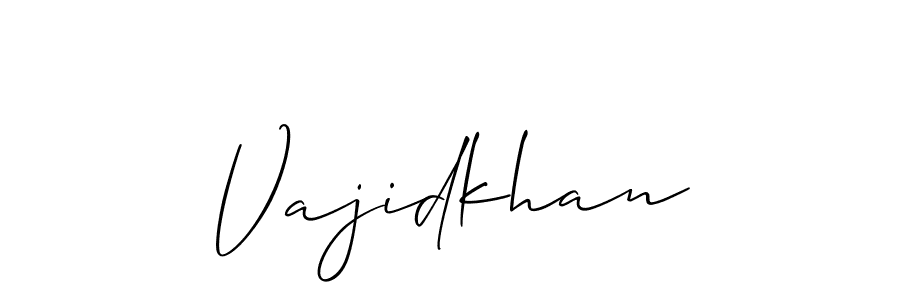 Here are the top 10 professional signature styles for the name Vajidkhan. These are the best autograph styles you can use for your name. Vajidkhan signature style 2 images and pictures png
