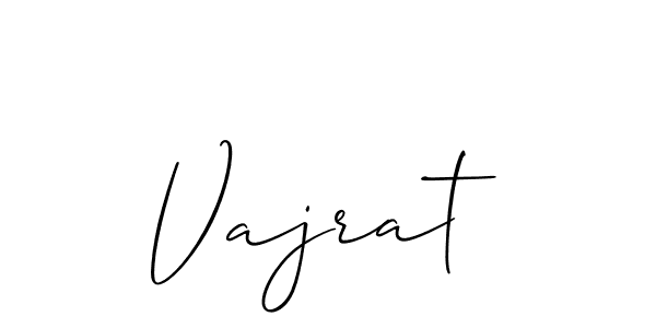 How to make Vajrat name signature. Use Allison_Script style for creating short signs online. This is the latest handwritten sign. Vajrat signature style 2 images and pictures png