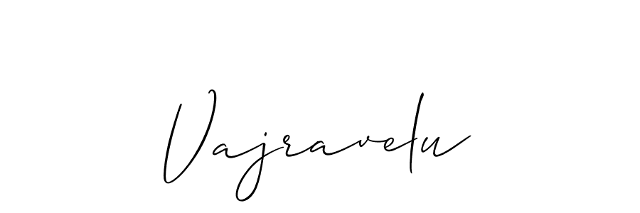 Use a signature maker to create a handwritten signature online. With this signature software, you can design (Allison_Script) your own signature for name Vajravelu. Vajravelu signature style 2 images and pictures png