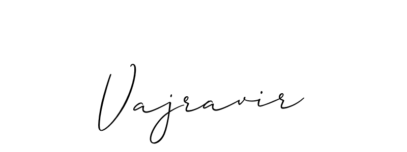 Make a beautiful signature design for name Vajravir. With this signature (Allison_Script) style, you can create a handwritten signature for free. Vajravir signature style 2 images and pictures png