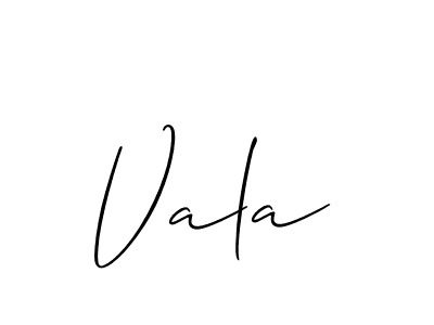 Best and Professional Signature Style for Vala. Allison_Script Best Signature Style Collection. Vala signature style 2 images and pictures png