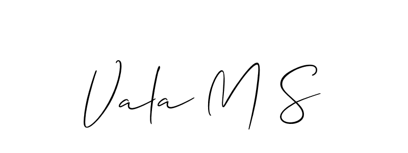 This is the best signature style for the Vala M S name. Also you like these signature font (Allison_Script). Mix name signature. Vala M S signature style 2 images and pictures png