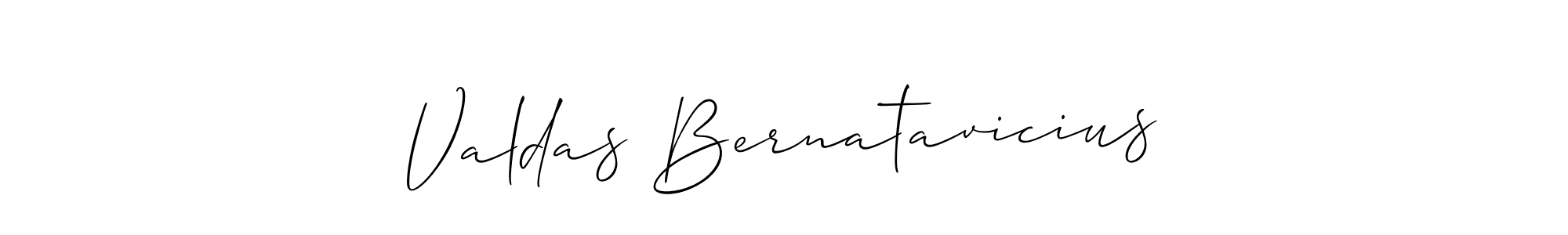 This is the best signature style for the Valdas Bernatavicius name. Also you like these signature font (Allison_Script). Mix name signature. Valdas Bernatavicius signature style 2 images and pictures png