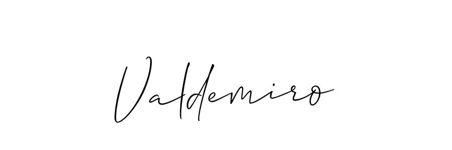 Here are the top 10 professional signature styles for the name Valdemiro. These are the best autograph styles you can use for your name. Valdemiro signature style 2 images and pictures png