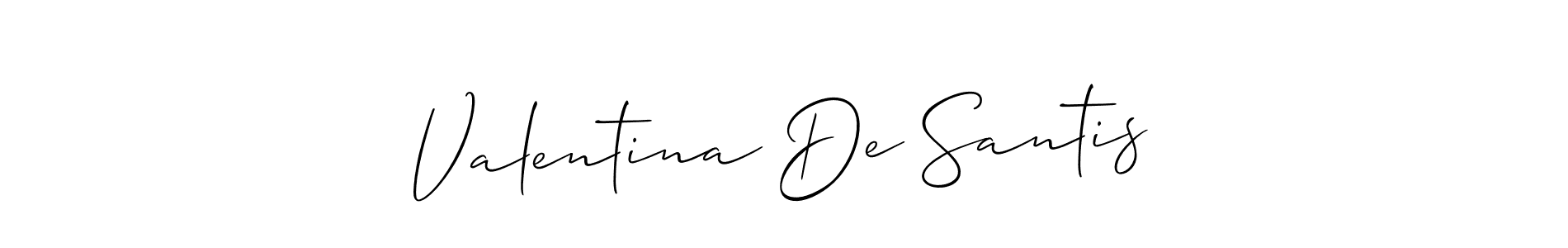 Here are the top 10 professional signature styles for the name Valentina De Santis. These are the best autograph styles you can use for your name. Valentina De Santis signature style 2 images and pictures png