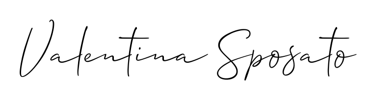 Create a personalized artistic stamp with Valentina Sposato in Allison_Script font. Perfect for visual artists, designers, and influencers. Valentina Sposato signature style 2 images and pictures png