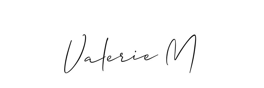 Make a beautiful signature design for name Valerie M. Use this online signature maker to create a handwritten signature for free. Valerie M signature style 2 images and pictures png