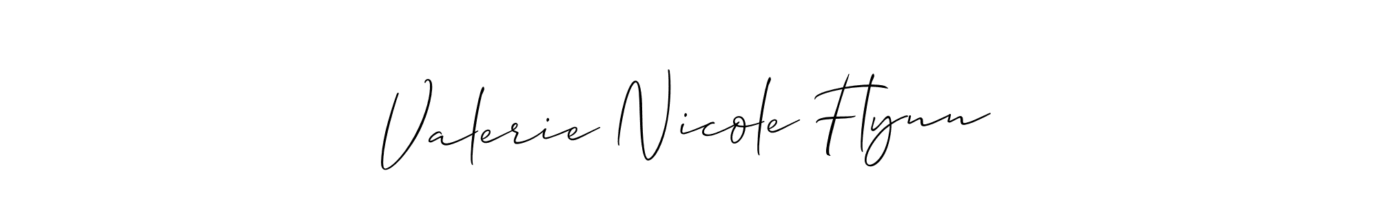 How to Draw Valerie Nicole Flynn signature style? Allison_Script is a latest design signature styles for name Valerie Nicole Flynn. Valerie Nicole Flynn signature style 2 images and pictures png