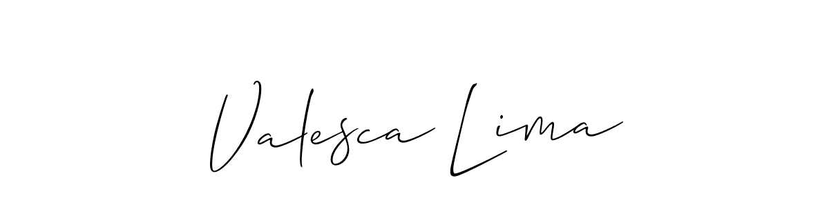 You can use this online signature creator to create a handwritten signature for the name Valesca Lima. This is the best online autograph maker. Valesca Lima signature style 2 images and pictures png