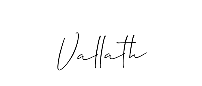 Once you've used our free online signature maker to create your best signature Allison_Script style, it's time to enjoy all of the benefits that Vallath name signing documents. Vallath signature style 2 images and pictures png