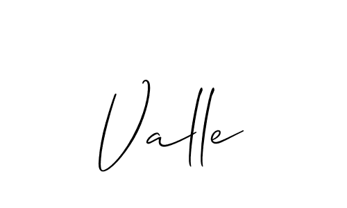 Also You can easily find your signature by using the search form. We will create Valle name handwritten signature images for you free of cost using Allison_Script sign style. Valle signature style 2 images and pictures png