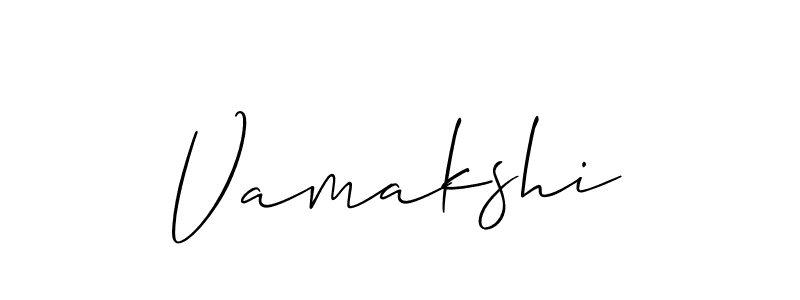 You can use this online signature creator to create a handwritten signature for the name Vamakshi. This is the best online autograph maker. Vamakshi signature style 2 images and pictures png