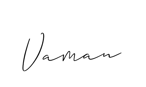 Also we have Vaman name is the best signature style. Create professional handwritten signature collection using Allison_Script autograph style. Vaman signature style 2 images and pictures png