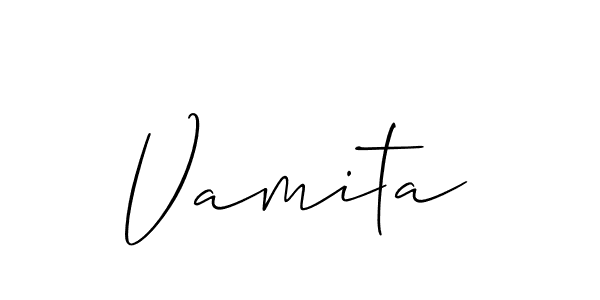 Once you've used our free online signature maker to create your best signature Allison_Script style, it's time to enjoy all of the benefits that Vamita name signing documents. Vamita signature style 2 images and pictures png