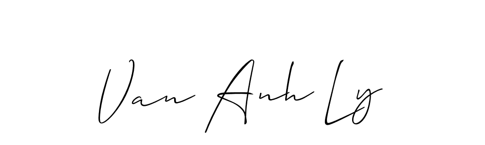 Make a beautiful signature design for name Van Anh Ly. Use this online signature maker to create a handwritten signature for free. Van Anh Ly signature style 2 images and pictures png