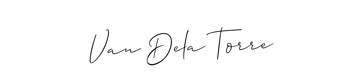 Make a beautiful signature design for name Van Dela Torre. Use this online signature maker to create a handwritten signature for free. Van Dela Torre signature style 2 images and pictures png