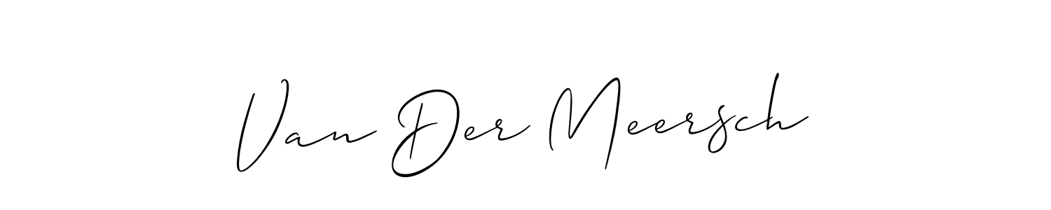 Once you've used our free online signature maker to create your best signature Allison_Script style, it's time to enjoy all of the benefits that Van Der Meersch name signing documents. Van Der Meersch signature style 2 images and pictures png