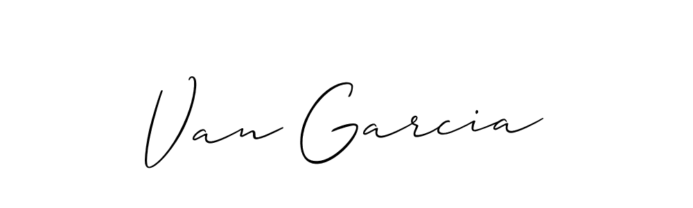 Make a short Van Garcia signature style. Manage your documents anywhere anytime using Allison_Script. Create and add eSignatures, submit forms, share and send files easily. Van Garcia signature style 2 images and pictures png