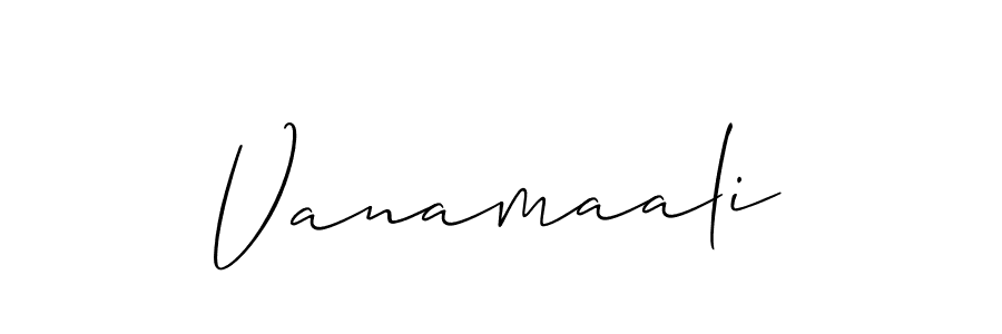 Once you've used our free online signature maker to create your best signature Allison_Script style, it's time to enjoy all of the benefits that Vanamaali name signing documents. Vanamaali signature style 2 images and pictures png