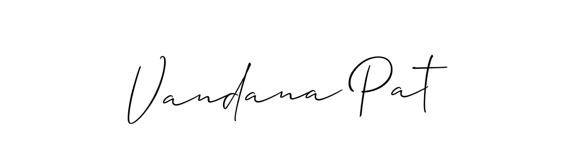 Here are the top 10 professional signature styles for the name Vandana Pat. These are the best autograph styles you can use for your name. Vandana Pat signature style 2 images and pictures png