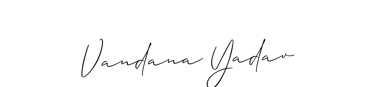 You can use this online signature creator to create a handwritten signature for the name Vandana Yadav. This is the best online autograph maker. Vandana Yadav signature style 2 images and pictures png