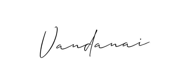 It looks lik you need a new signature style for name Vandanai. Design unique handwritten (Allison_Script) signature with our free signature maker in just a few clicks. Vandanai signature style 2 images and pictures png