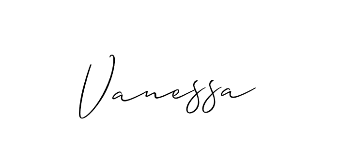 Once you've used our free online signature maker to create your best signature Allison_Script style, it's time to enjoy all of the benefits that Vanessa name signing documents. Vanessa signature style 2 images and pictures png