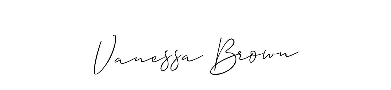 This is the best signature style for the Vanessa Brown name. Also you like these signature font (Allison_Script). Mix name signature. Vanessa Brown signature style 2 images and pictures png