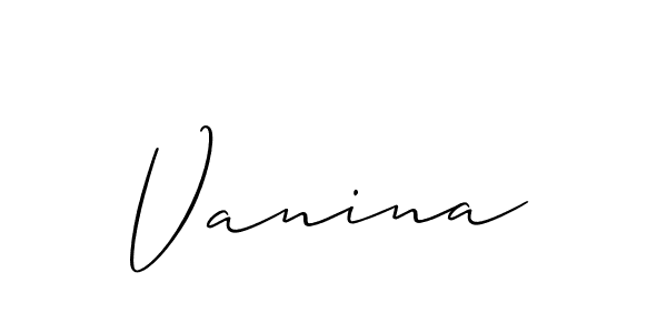 Here are the top 10 professional signature styles for the name Vanina. These are the best autograph styles you can use for your name. Vanina signature style 2 images and pictures png