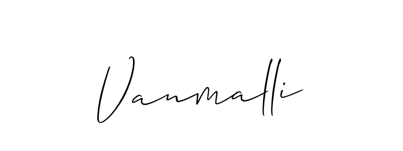 Here are the top 10 professional signature styles for the name Vanmalli. These are the best autograph styles you can use for your name. Vanmalli signature style 2 images and pictures png