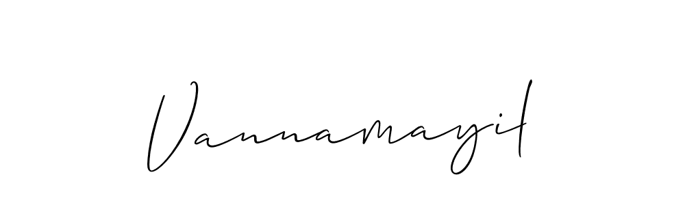 How to Draw Vannamayil signature style? Allison_Script is a latest design signature styles for name Vannamayil. Vannamayil signature style 2 images and pictures png