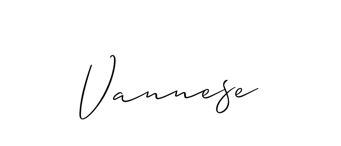 Make a short Vannese signature style. Manage your documents anywhere anytime using Allison_Script. Create and add eSignatures, submit forms, share and send files easily. Vannese signature style 2 images and pictures png