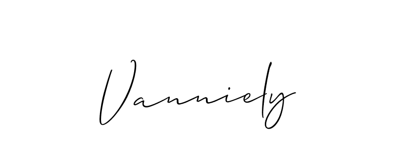 This is the best signature style for the Vanniely name. Also you like these signature font (Allison_Script). Mix name signature. Vanniely signature style 2 images and pictures png