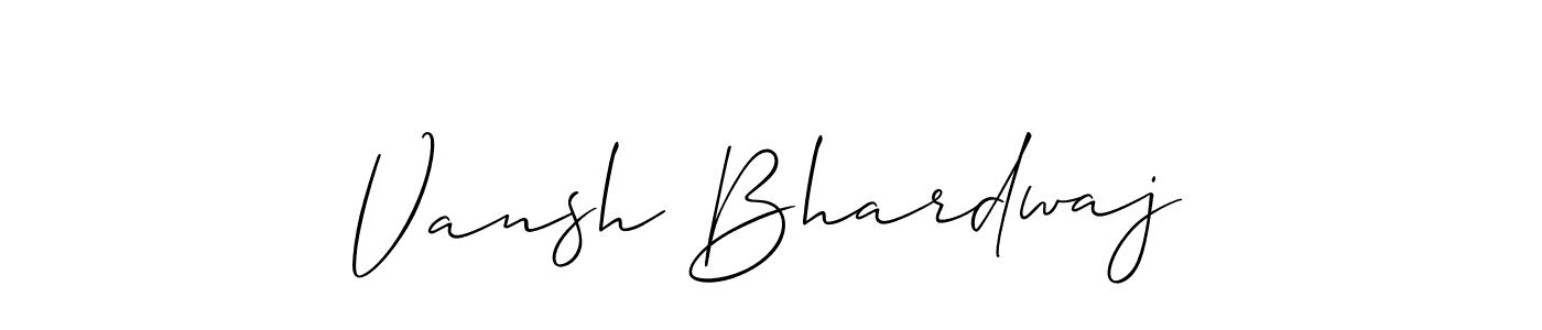 Check out images of Autograph of Vansh Bhardwaj name. Actor Vansh Bhardwaj Signature Style. Allison_Script is a professional sign style online. Vansh Bhardwaj signature style 2 images and pictures png