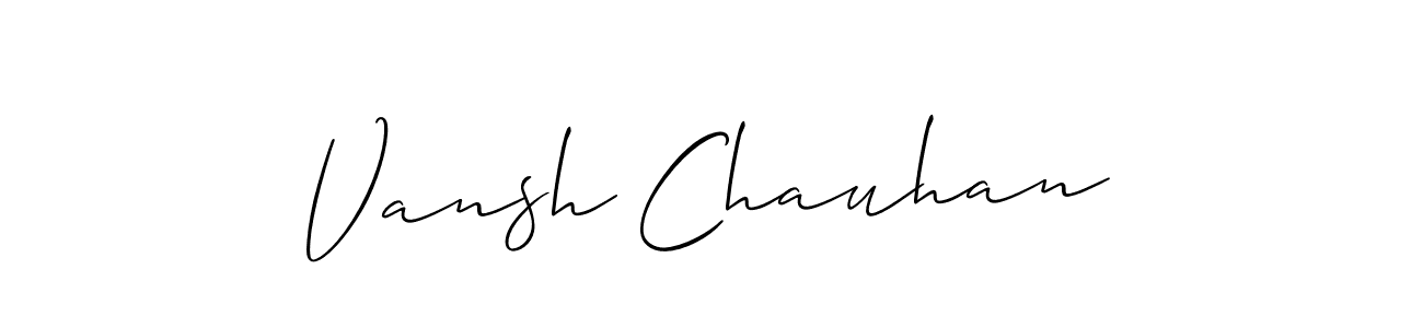 Here are the top 10 professional signature styles for the name Vansh Chauhan. These are the best autograph styles you can use for your name. Vansh Chauhan signature style 2 images and pictures png