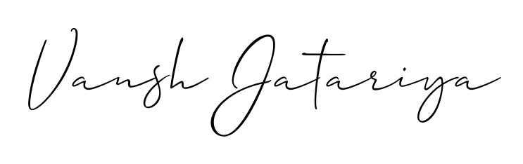 Enhance your business communications with Vansh Jatariya signature in Allison_Script lettering. Clean, modern, and universally compatible. Vansh Jatariya signature style 2 images and pictures png
