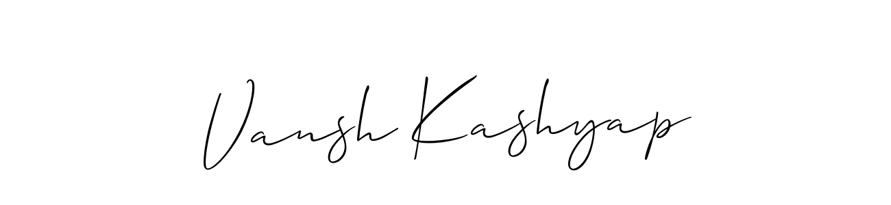 You can use this online signature creator to create a handwritten signature for the name Vansh Kashyap. This is the best online autograph maker. Vansh Kashyap signature style 2 images and pictures png