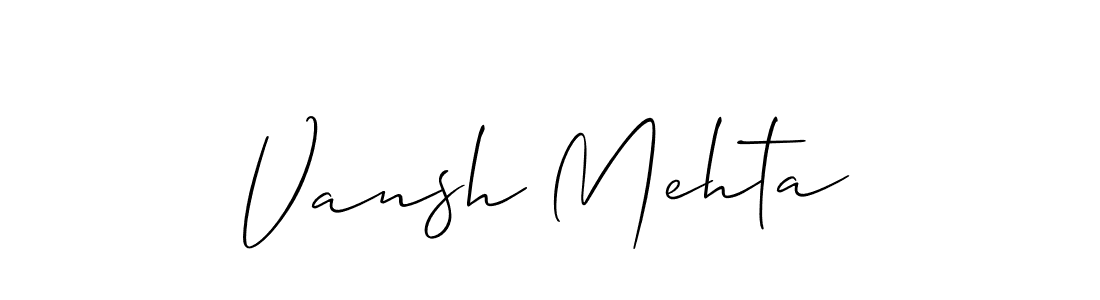 Here are the top 10 professional signature styles for the name Vansh Mehta. These are the best autograph styles you can use for your name. Vansh Mehta signature style 2 images and pictures png