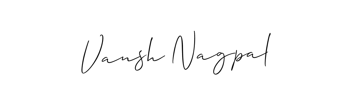 See photos of Vansh Nagpal official signature by Spectra . Check more albums & portfolios. Read reviews & check more about Allison_Script font. Vansh Nagpal signature style 2 images and pictures png