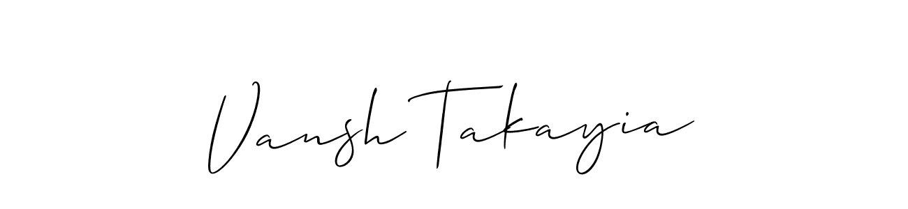 See photos of Vansh Takayia official signature by Spectra . Check more albums & portfolios. Read reviews & check more about Allison_Script font. Vansh Takayia signature style 2 images and pictures png