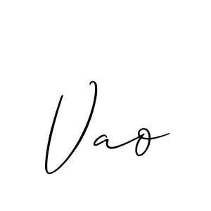 How to Draw Vao signature style? Allison_Script is a latest design signature styles for name Vao. Vao signature style 2 images and pictures png
