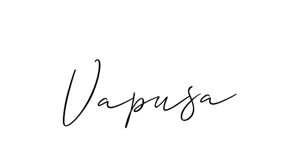 Once you've used our free online signature maker to create your best signature Allison_Script style, it's time to enjoy all of the benefits that Vapusa name signing documents. Vapusa signature style 2 images and pictures png