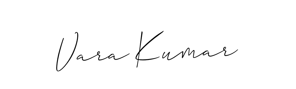 Once you've used our free online signature maker to create your best signature Allison_Script style, it's time to enjoy all of the benefits that Vara Kumar name signing documents. Vara Kumar signature style 2 images and pictures png