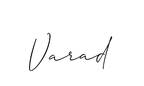 Similarly Allison_Script is the best handwritten signature design. Signature creator online .You can use it as an online autograph creator for name Varad. Varad signature style 2 images and pictures png