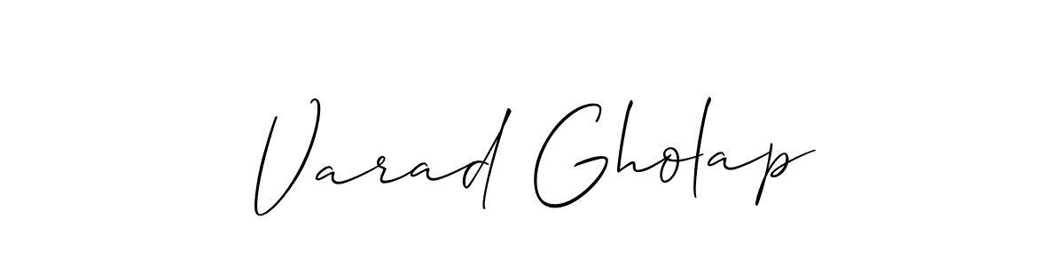 Once you've used our free online signature maker to create your best signature Allison_Script style, it's time to enjoy all of the benefits that Varad Gholap name signing documents. Varad Gholap signature style 2 images and pictures png