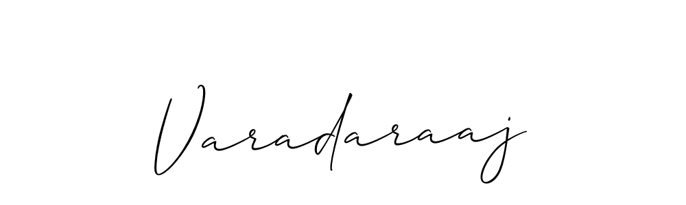 Make a beautiful signature design for name Varadaraaj. Use this online signature maker to create a handwritten signature for free. Varadaraaj signature style 2 images and pictures png